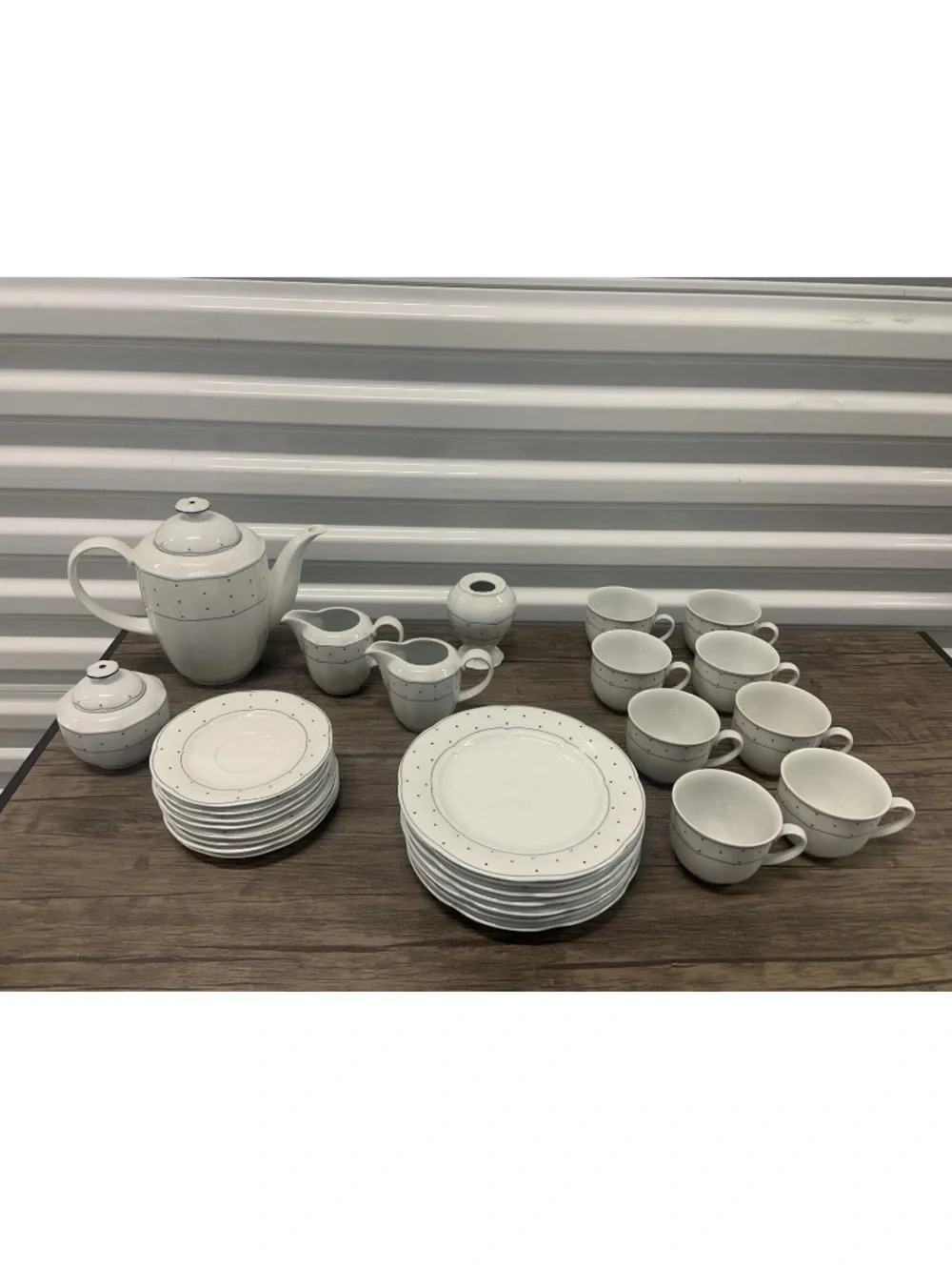 Vintage MCM Mitterteich Bavaria West German Tea/Coffee Service for 8 - No Chips